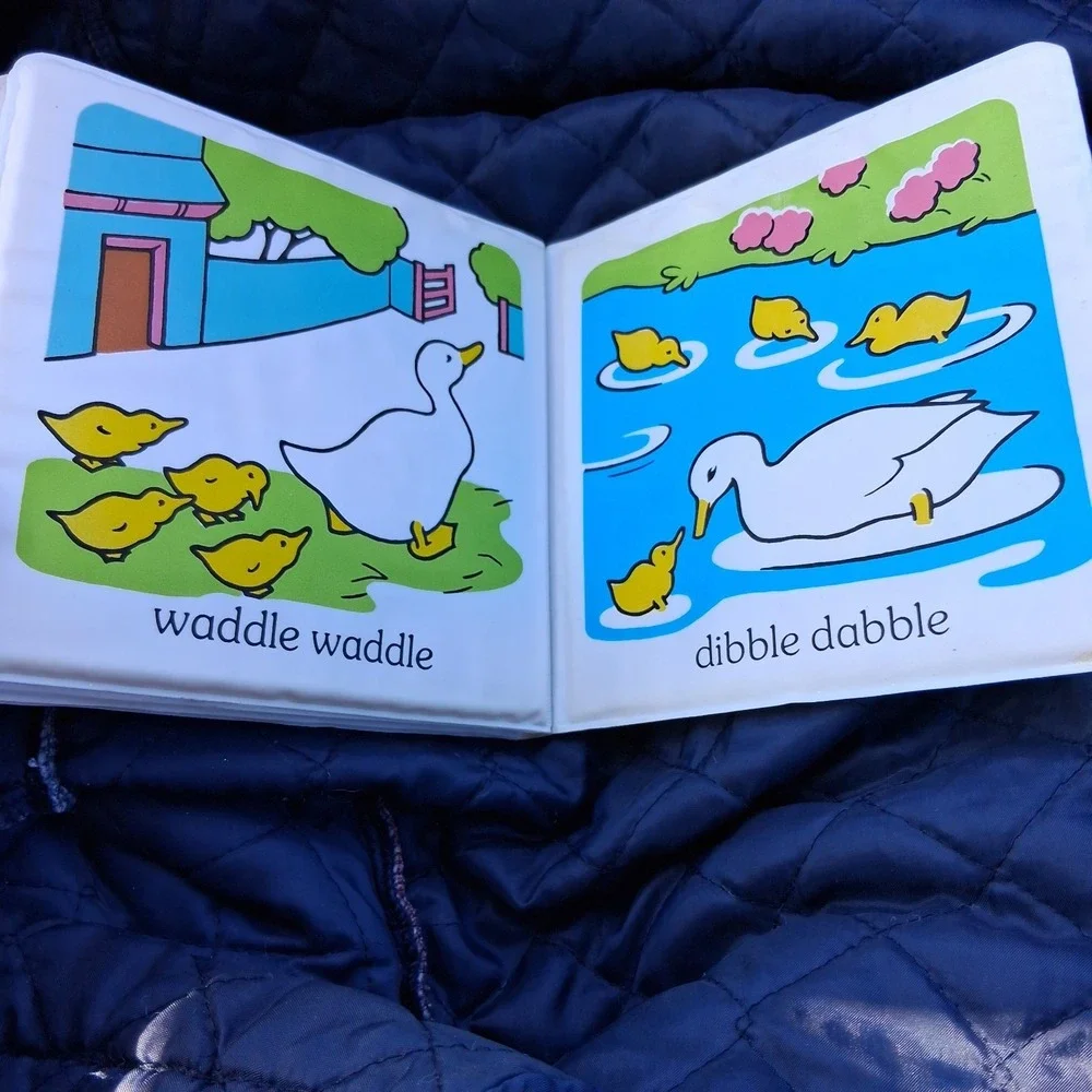 Vintage‎ Beatrix Potter Baby Bath Book Jemima Puddleduck EUC 1988 Rare HTF 80s